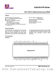 A43L2616-PH SERIES datasheet pdf AMIC Technology