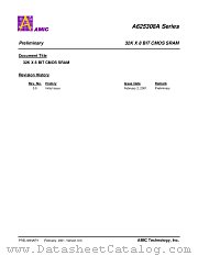 A625308A SERIES datasheet pdf AMIC Technology