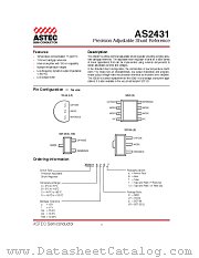 AS2431 datasheet pdf ASTEC Semiconductor