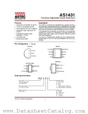 AS1431 datasheet pdf ASTEC Semiconductor