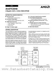 AM27C2048 datasheet pdf Advanced Micro Devices