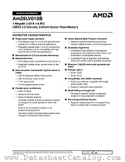 AM29LV010B datasheet pdf Advanced Micro Devices