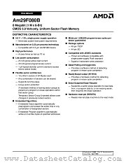 AM29F080B datasheet pdf Advanced Micro Devices