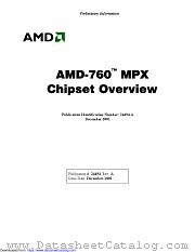 AMD-760 datasheet pdf Advanced Micro Devices