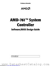 AMD-761 datasheet pdf Advanced Micro Devices
