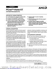 PCNET-HOME-KT datasheet pdf Advanced Micro Devices