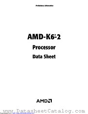AMD-K6-2 datasheet pdf Advanced Micro Devices