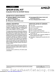QFEXR-EVAL-KIT datasheet pdf Advanced Micro Devices