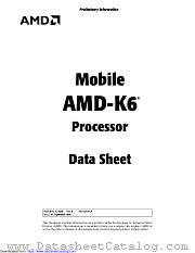 MOBILE AMD-K6 datasheet pdf Advanced Micro Devices