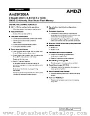 AM29F200A datasheet pdf Advanced Micro Devices