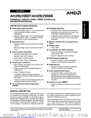 AM29LV008 datasheet pdf Advanced Micro Devices