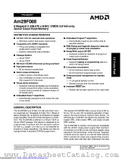 AM29F080 datasheet pdf Advanced Micro Devices