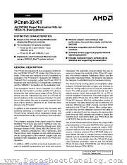 PCNET-32-KT datasheet pdf Advanced Micro Devices