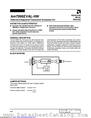 AM7996EVAL-HW datasheet pdf Advanced Micro Devices