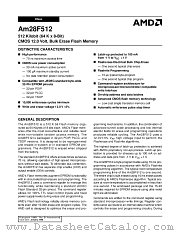 AM28F512 datasheet pdf Advanced Micro Devices