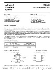 AMS682 datasheet pdf Advanced Monolithic Systems