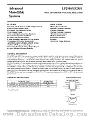 LP2951 datasheet pdf Advanced Monolithic Systems