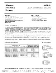 AMS1501 datasheet pdf Advanced Monolithic Systems