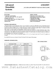AMS1505V datasheet pdf Advanced Monolithic Systems
