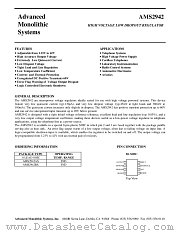 AMS2942 datasheet pdf Advanced Monolithic Systems