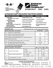 APT60D100LCT datasheet pdf Advanced Power Technology
