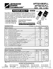 APT5010B2FLL datasheet pdf Advanced Power Technology
