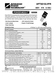 APT5010LVFR datasheet pdf Advanced Power Technology