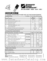 APT1001R6BN datasheet pdf Advanced Power Technology