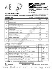 JX2N7227 datasheet pdf Advanced Power Technology