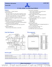 AS29LV400 datasheet pdf Alliance Semiconductor