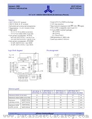 AS7C31024A datasheet pdf Alliance Semiconductor