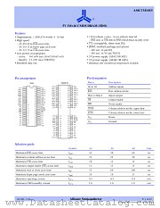 AS4C1M16E5 datasheet pdf Alliance Semiconductor