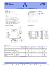 AS7C256 datasheet pdf Alliance Semiconductor