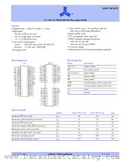AS4C1M16F5 datasheet pdf Alliance Semiconductor