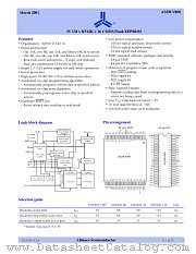 AS29LV800 datasheet pdf Alliance Semiconductor