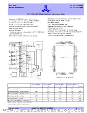 AS7C3256PFS16A datasheet pdf Alliance Semiconductor