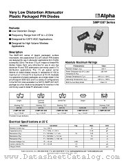 SMP1307-005 datasheet pdf Alpha Industries Inc