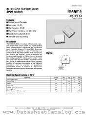 AP640R5-A3 datasheet pdf Alpha Industries Inc