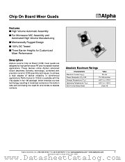 DMF3926-101 datasheet pdf Alpha Industries Inc