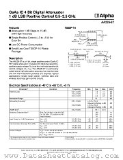 AA226-87 datasheet pdf Alpha Industries Inc
