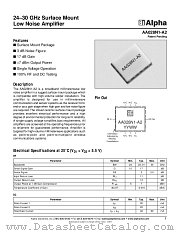 AA028N1-A2 datasheet pdf Alpha Industries Inc
