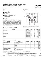 AT006N3-00 datasheet pdf Alpha Industries Inc