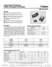 SMP1352-005 datasheet pdf Alpha Industries Inc