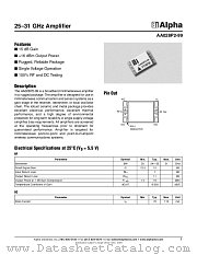 AA028P2-99 datasheet pdf Alpha Industries Inc