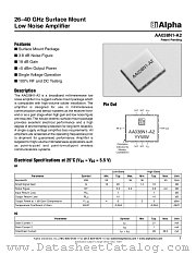 AA038N1-A2 datasheet pdf Alpha Industries Inc