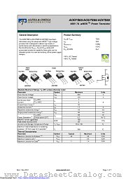 AOD7S65 datasheet pdf Alpha & Omega Semiconductor