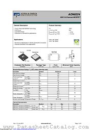 AON6224 datasheet pdf Alpha & Omega Semiconductor