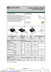 AOT266L datasheet pdf Alpha & Omega Semiconductor