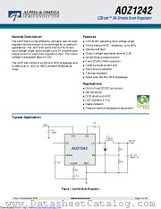 AOZ1242AI datasheet pdf Alpha & Omega Semiconductor