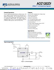 AOZ1282DI datasheet pdf Alpha & Omega Semiconductor